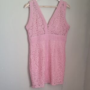 Bardot Lace Dress  SZ L